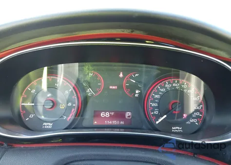 2014 Dodge Dart Sxt из США, поврежденный, VIN 1C3CDFBB1ED801575